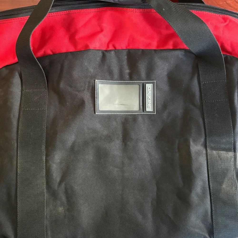 Dakine Snowboard Travel Bag Red Black Shoulder Strap 66x20